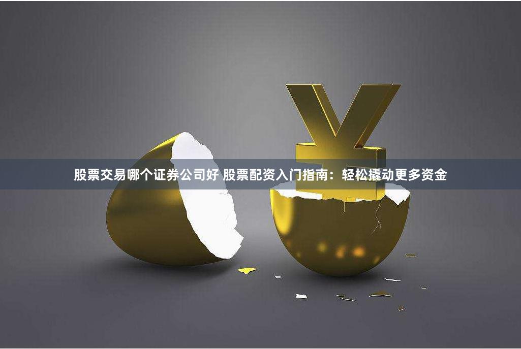 股票交易哪个证券公司好 股票配资入门指南：轻松撬动更多资金